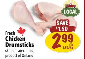 Farm Boy Fresh chicken drumsticks offer