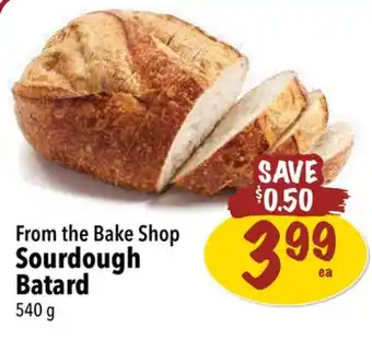 Farm Boy Sourdough batard offer