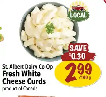 Farm Boy St. albert dairy co-op fresh white cheese curds offer