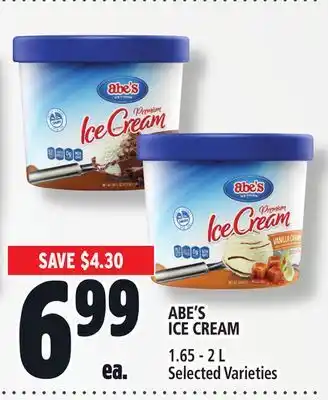 Metro Abe's ice cream offer