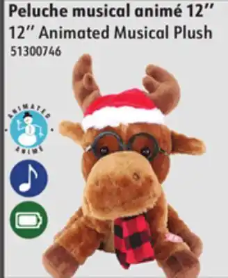 Sushi Shop 12'' animated musical plush offer