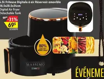 Sushi Shop Digital air fryer detachable tank offer