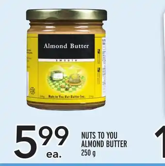 Metro Nuts to you almond butter offer