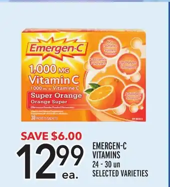 Metro Emergen-c vitamins offer