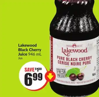 FreshCo Lakewood black cherry juice 946 ml offer
