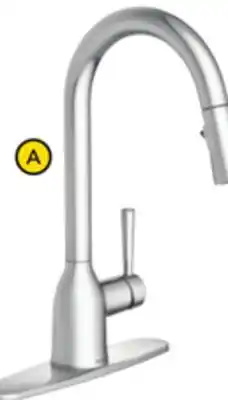 RONA Moen adler pull down kitchen faucets chrome finish offer