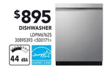 RONA Lg dishwasher offer