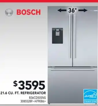 RONA Bosch 21.6 cu. ft. refrigerator offer
