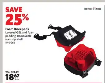 Home Hardware Foam kneepads offer