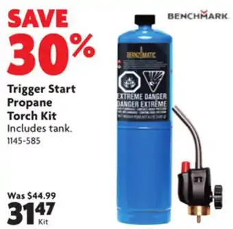 Home Hardware Trigger start propane torch kit offer