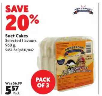 Home Hardware Suet cakes offer
