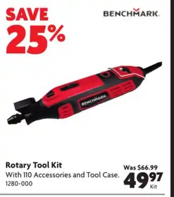 Home Hardware Rotary tool kit offer