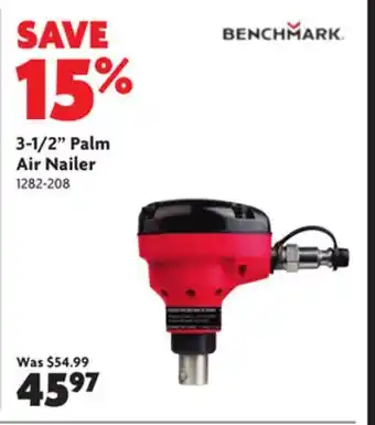 Home Hardware 3-1/2 palm air nailer offer