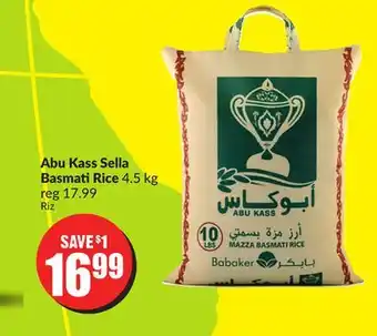 Chalo FreshCo Abu kass sella basmati rice 4.5 kg offer