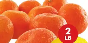 Giant Tiger 2 lb clementines offer