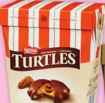 Giant Tiger Nestle turtles chocolate offer