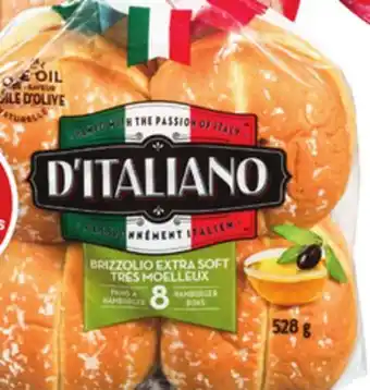 Giant Tiger D'italiano bread or buns offer