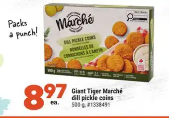 Giant Tiger Giant tiger marché dill pickle coins offer
