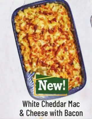 M & M Food Market White cheddar mac & cheese with bacon offer