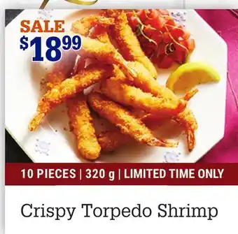 M & M Food Market Crispy torpedo shrimp offer