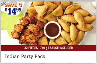 M & M Food Market Indian party pack offer