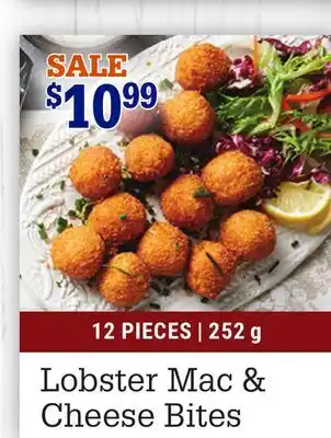 M & M Food Market Lobster mac & cheese bites offer