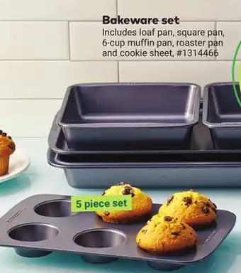 Giant Tiger Bakeware set offer