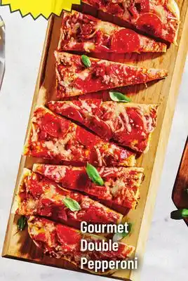 M & M Food Market Gourmet double pepperoni offer