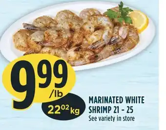 Marché Adonis Marinated white shrimp 21 - 25 offer