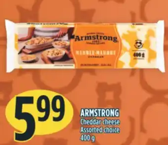 Marché Adonis Armstrong cheddar cheese offer
