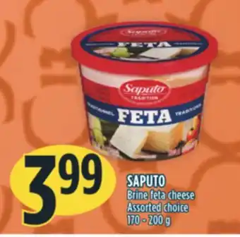 Marché Adonis Saputo brine feta cheese offer