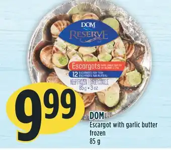 Marché Adonis Dom escargot with garlic butter frozen offer