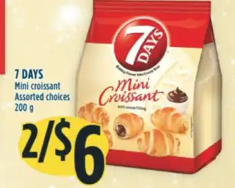 Marché Adonis 7 days mini croissant offer