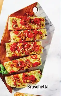 Bruschetta flatbreads