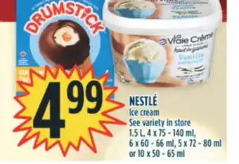 Marché Adonis Nestlé ice cream offer