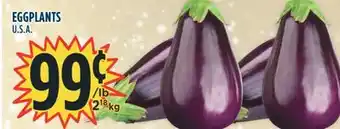 Marché Adonis Eggplants offer