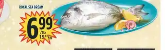 Marché Adonis Royal sea bream offer