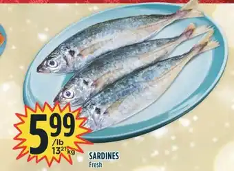 Marché Adonis Sardines offer