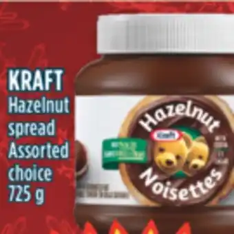 Marché Adonis Kraft hazelnut spread offer