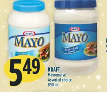 Marché Adonis Kraft mayonnaise offer