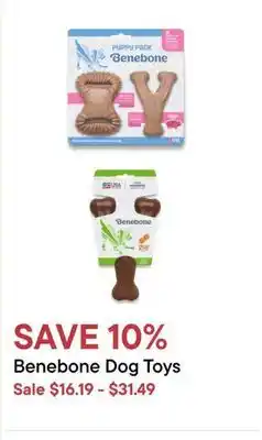 Petvalu Benebone dog toys offer
