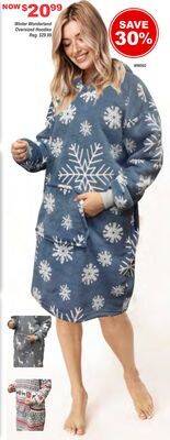 Oxford Mills Winter wonderland oversized hoodies offer