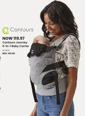 Babies 'R' Us Contours journey 5-in-1 baby carrier offer