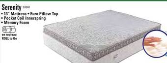 Oxford Mills Serenity twin mattress offer