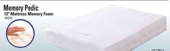 Oxford Mills Memory pedic twin 12 mattress memory foam offer