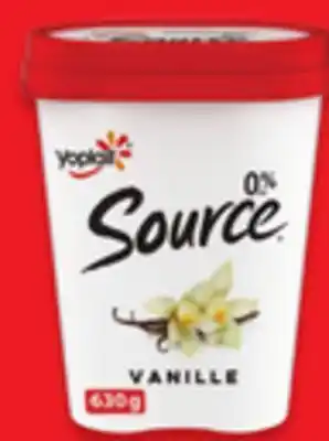 Walmart Yoplait source 630 g yogurt offer