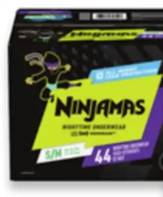 Walmart Pampers ninjamas superpack nighttime underwear offer