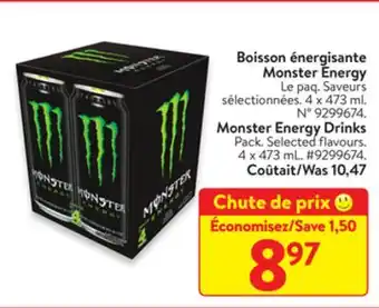 Walmart Monster energy drinks offer