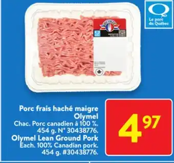 Walmart Olymel lean ground pork offer