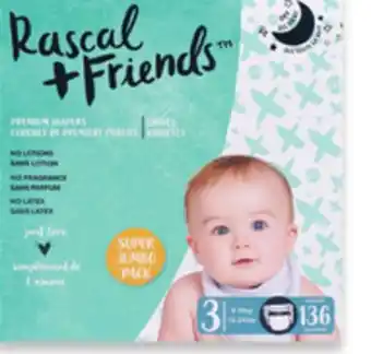 Walmart Rascal + friends jumbo box diapers offer
